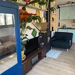 Semesterbostad Alfoz, -tiny House- Con Patio Privado Y Barbacoa Velliza
