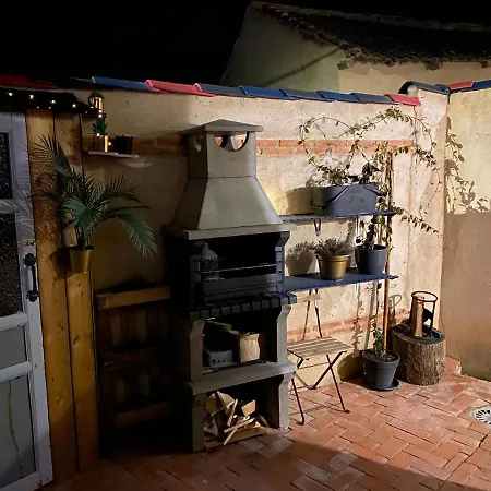 Alfoz, -tiny House- Con Patio Privado Y Barbacoa Ferienhaus