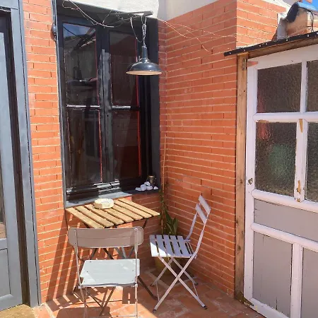Alfoz, -tiny House- Con Patio Privado Y Barbacoa Semesterbostad *