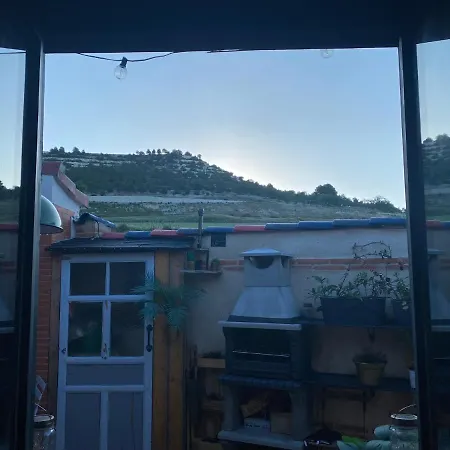 Alfoz, -tiny House- Con Patio Privado Y Barbacoa Ferienhaus