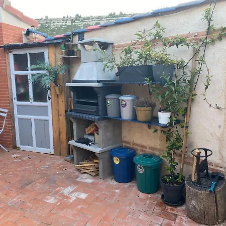 Alfoz, -tiny House- Con Patio Privado Y Barbacoa Feriehus