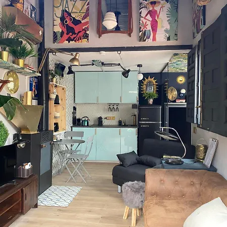 Ferienhaus Alfoz, -tiny House- Con Patio Privado Y Barbacoa