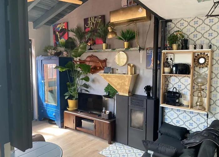 Alfoz, -tiny House- Con Patio Privado Y Barbacoa