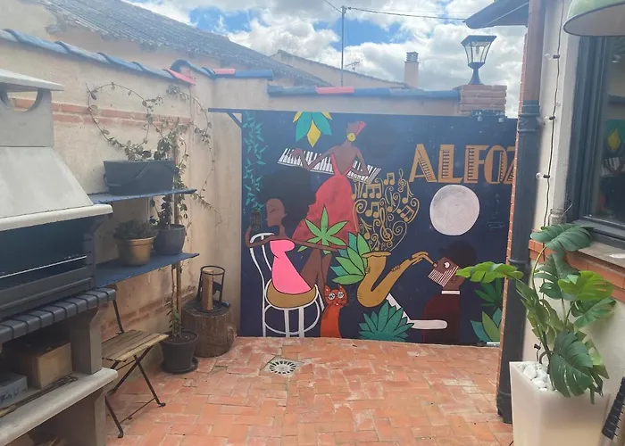 Alfoz, -tiny House- Con Patio Privado Y Barbacoa 펜션 *
