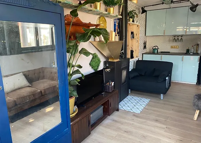 펜션 Alfoz, -tiny House- Con Patio Privado Y Barbacoa Velliza