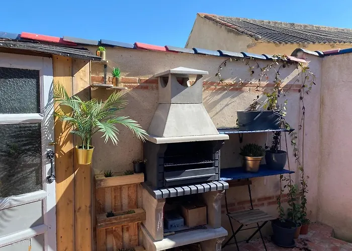 Alfoz, -tiny House- Con Patio Privado Y Barbacoa Velliza
