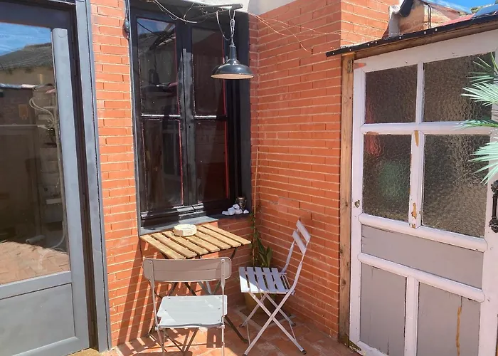 Alfoz, -tiny House- Con Patio Privado Y Barbacoa 펜션 *