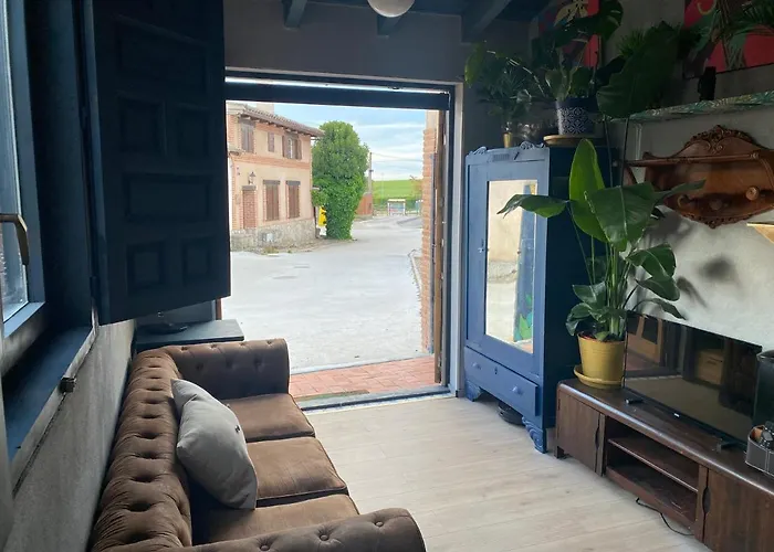 펜션 Alfoz, -tiny House- Con Patio Privado Y Barbacoa