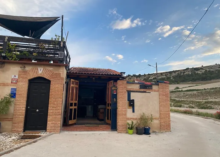 Alfoz, -tiny House- Con Patio Privado Y Barbacoa * Velliza