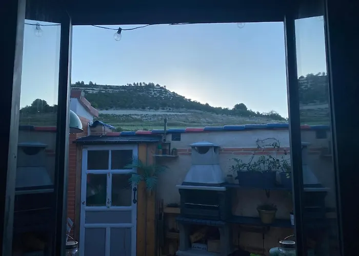 Alfoz, -tiny House- Con Patio Privado Y Barbacoa 펜션