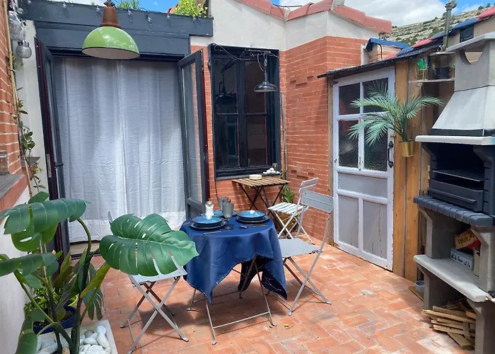 펜션 Alfoz, -tiny House- Con Patio Privado Y Barbacoa *