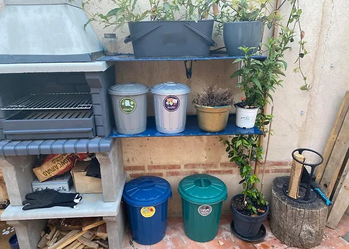 Alfoz, -tiny House- Con Patio Privado Y Barbacoa 펜션