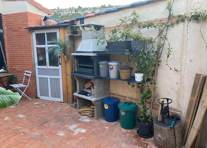 Alfoz, -tiny House- Con Patio Privado Y Barbacoa 펜션