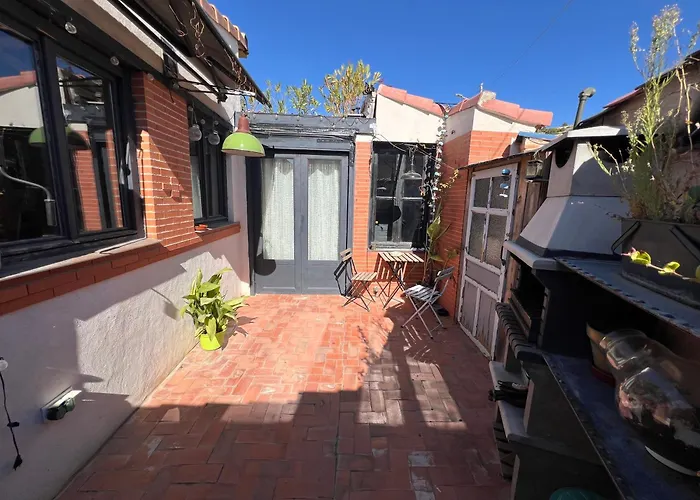 펜션 Alfoz, -tiny House- Con Patio Privado Y Barbacoa